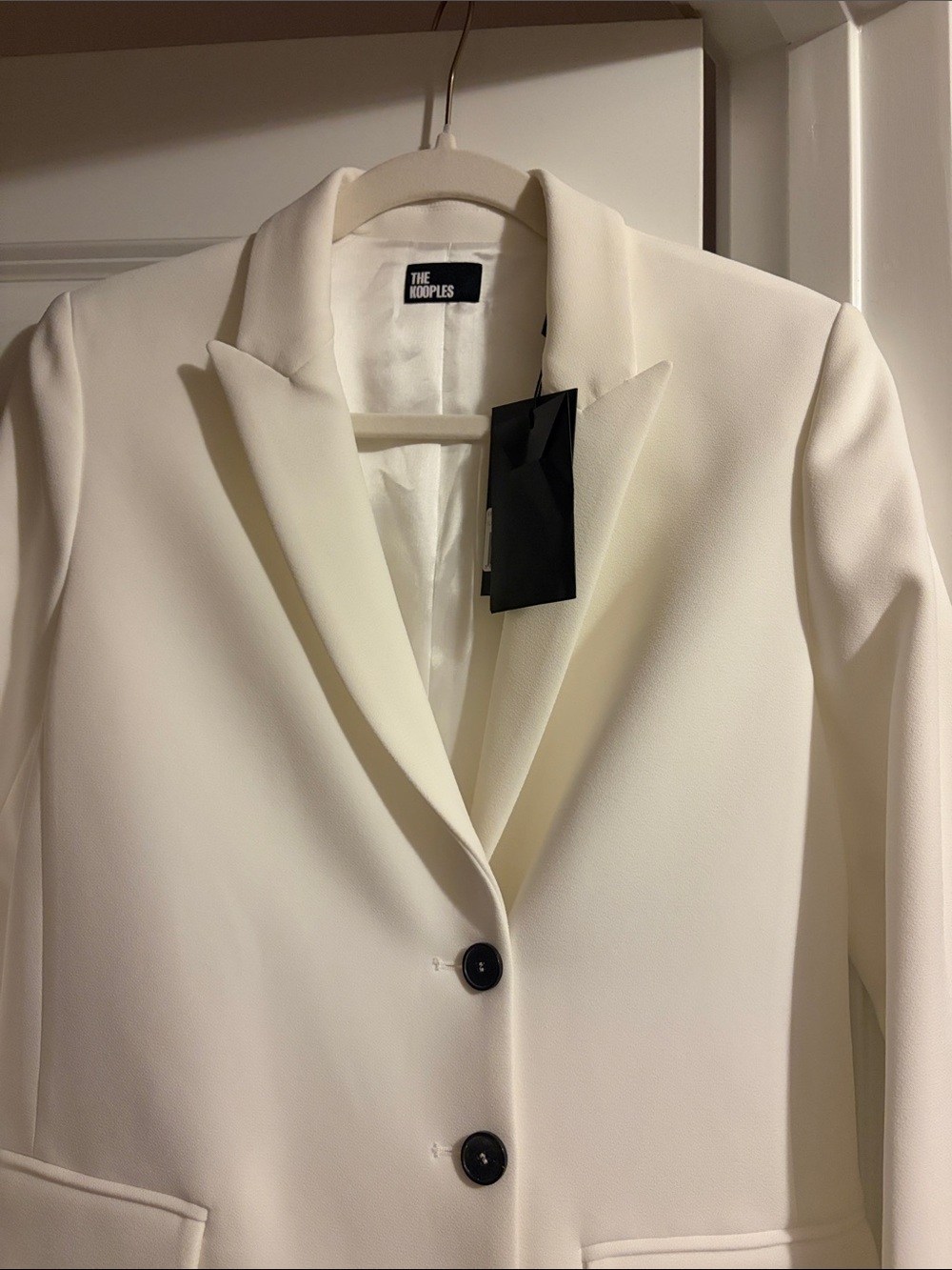 The Kooples Women's White Tailored Blazer dress